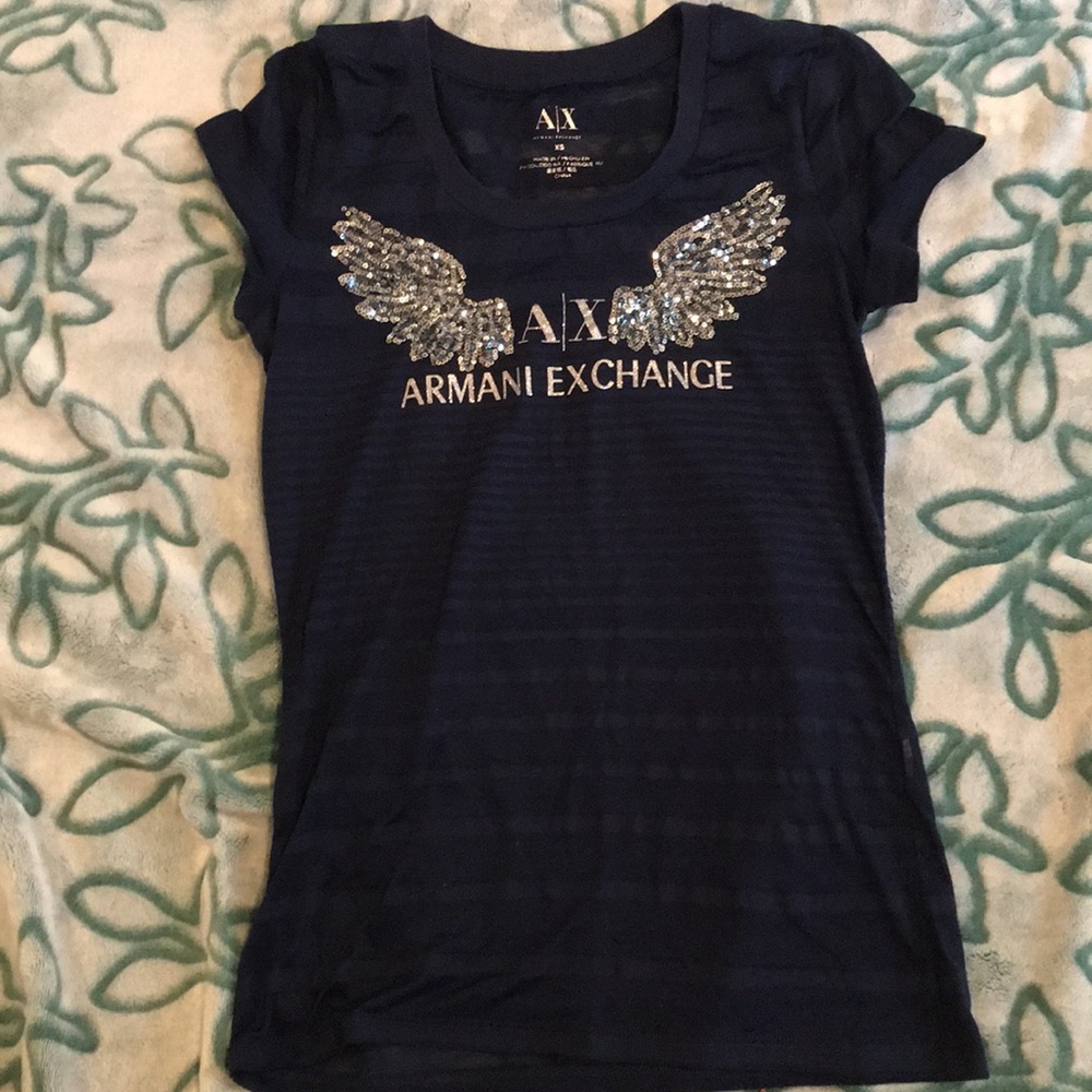 Armani Exchange top! ❤️❤️❤️